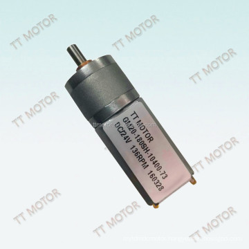 High torque 20mm dc gear motor with encoder and 24v dc motor